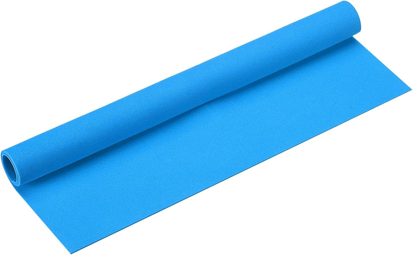 MECCANIXITY Foam Sheets Crafts 19x19 Inch 2mm EVA Craft Foam Paper Foam Sheets for Crafts Projects DIY Cosplay Modeling, Lake Blue