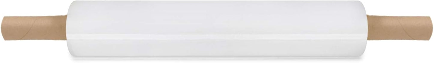 PackageZoom 20 inch x 1000 Feet Stretch Wrap Extended Core Handle, Clear Stretch Film, 16 Rolls