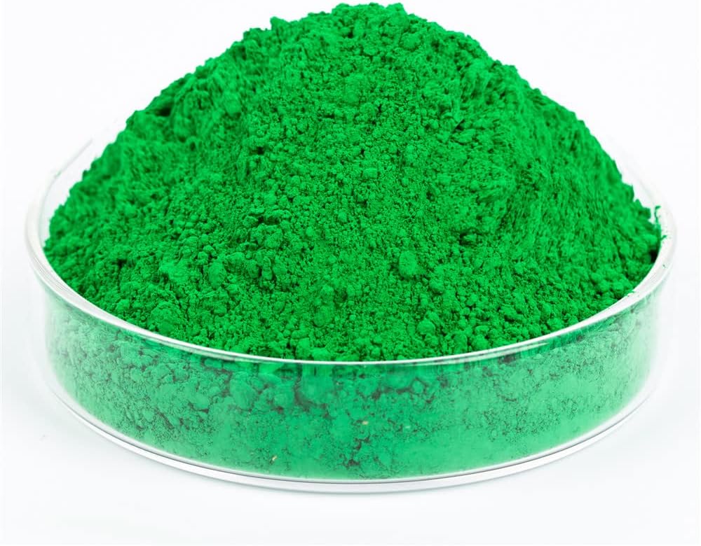 GOODTAKE Concrete Pigment, Grass Green Iron Oxide Pigment Powder, Concrete Cement Dye Color Pigment for Pastel Tile Paint Concrete Cement Mortar Grout (Grass Green, 20 oz)