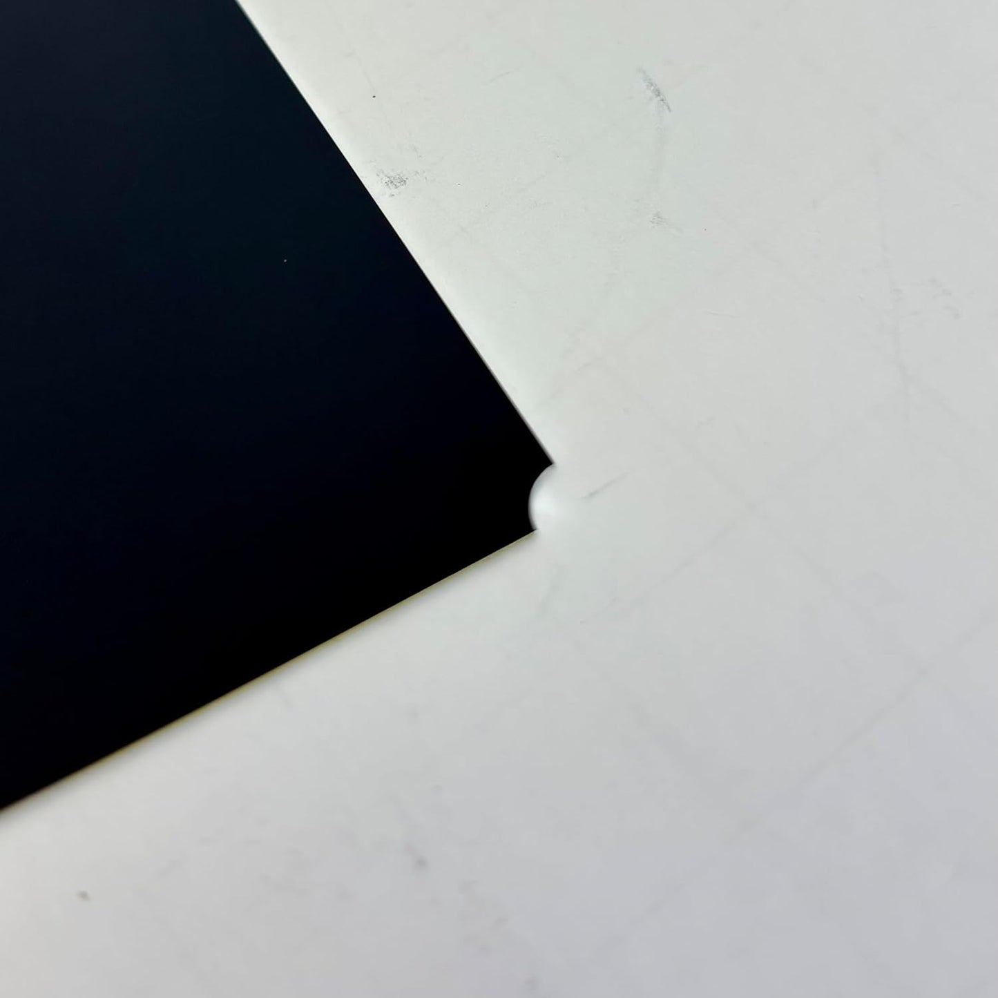 Blank Metal Plates for Laser Engraving - 4 Pack | Aluminum Sheets 0.020" Thick | CO2, Diode, Fiber Laser Compatible | Multiple Sizes & Colors (Black (engraves silver), 6.25x8.25 inch)