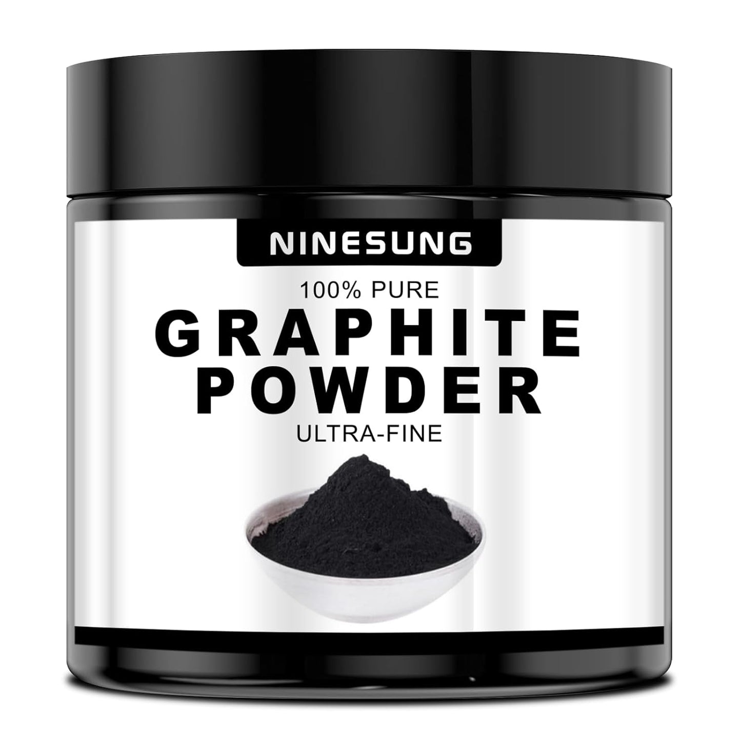 Pure Graphite Powder, 5 LB - 44-Micron Ultra-Fine Pure Graphite's Powder, Excellent Dry Powdered Graphite's Lubricant, Powdered Graphite for Sketching, Drawing, Pencils, Locks (5 LB)