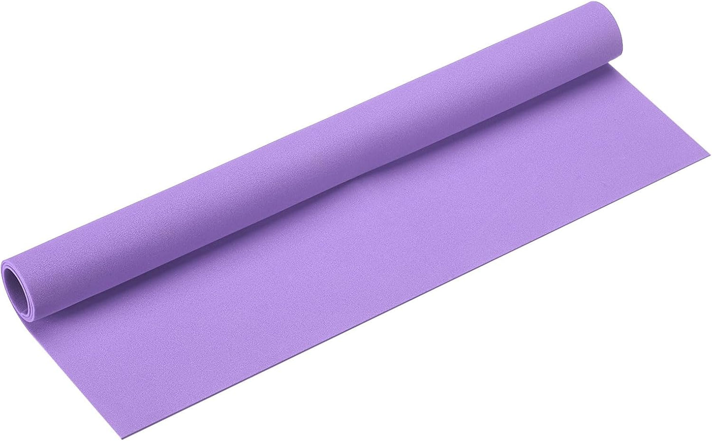 MECCANIXITY Foam Sheets Crafts 19x19 Inch 1mm EVA Craft Foam Paper Foam Sheets for Crafts Projects DIY Cosplay Modeling, Light Purple