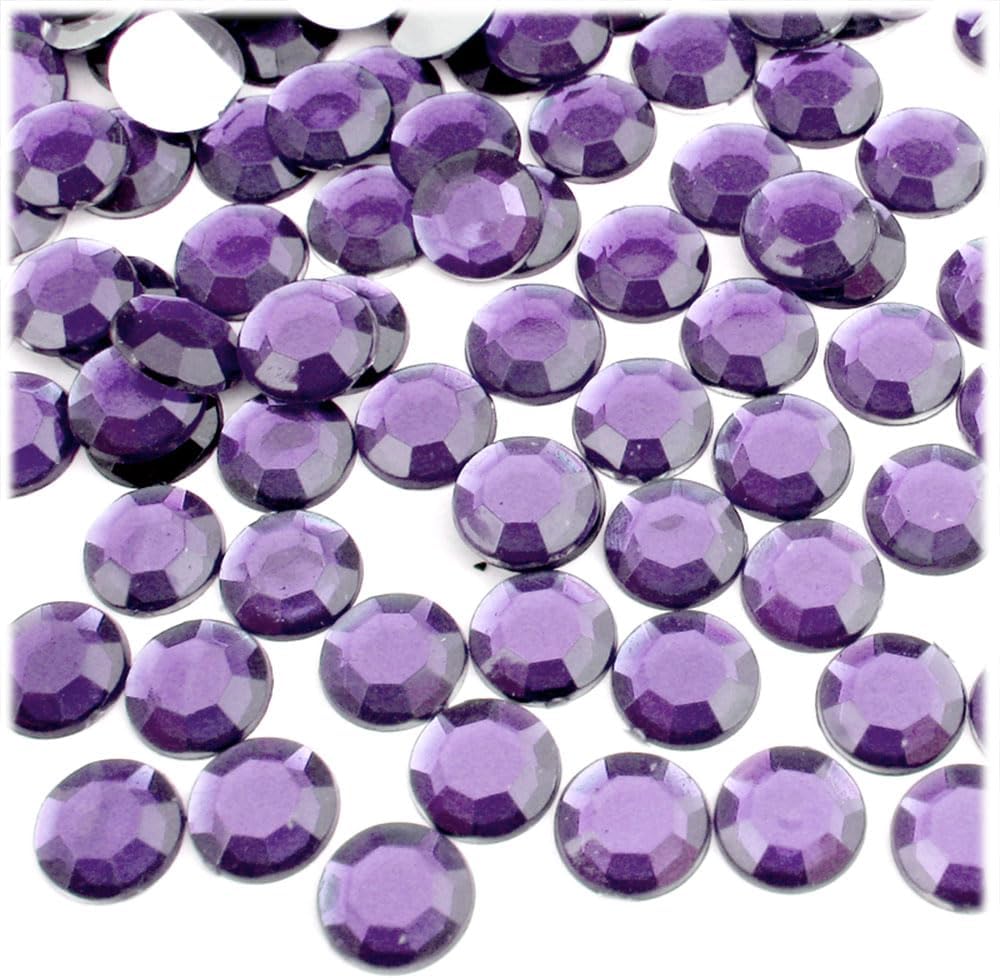 The Crafts Outlet 144pc Rhinestones Round 10mm