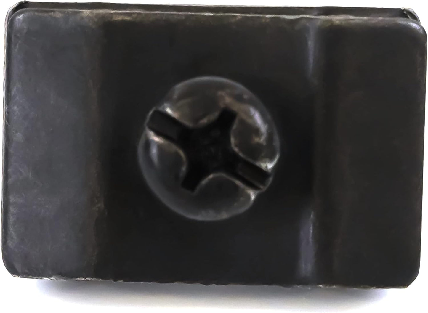 Gridwall Joining Clip Connectors for Grid Panels, Powder-Coated or Chrome Plated Steel (Quantity 20) (20, Black)