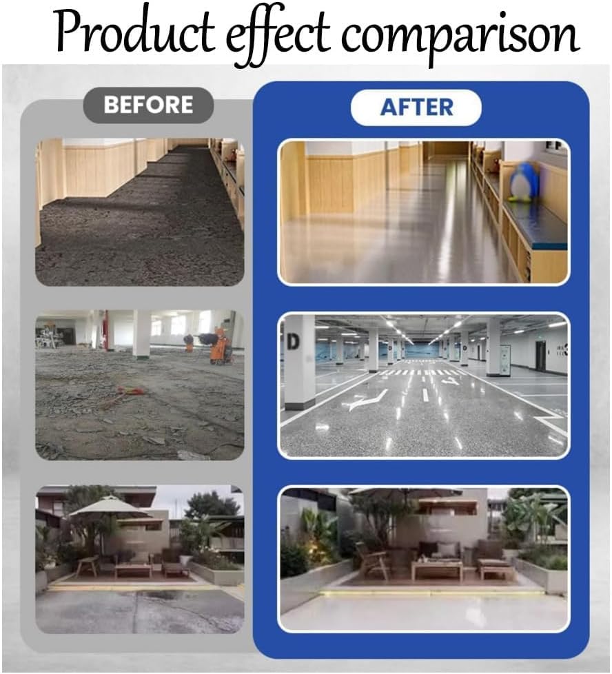 Louis Forest Epoxy Floor Paint, High-Gloss Marble Effect Epoxy Floor Coating (Green-A,1pcs)
