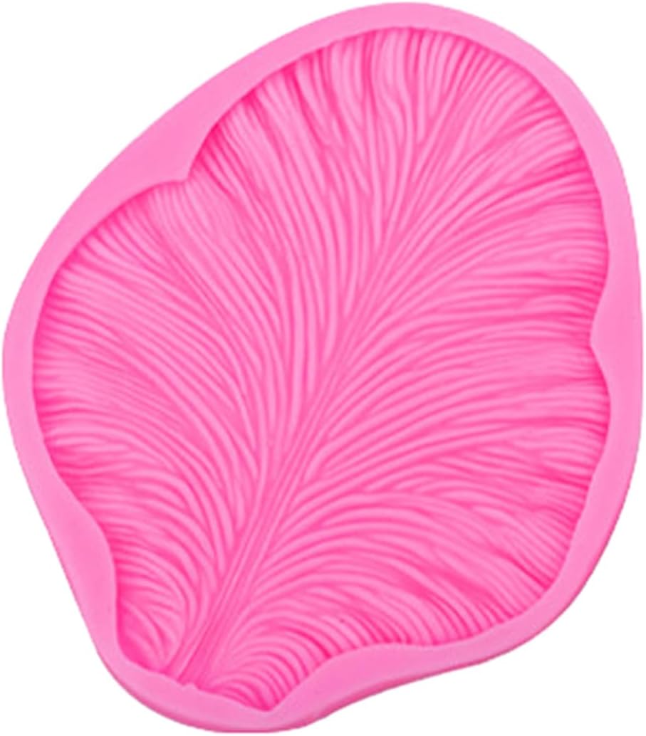 Flower Silicone Veiner Mold Set, Fondant Flower Veining Mold Tulip Orchid Molds Sugar Gum Paste Molds Cake Decoration Tool for Tulips Hibiscus Rose Leaf