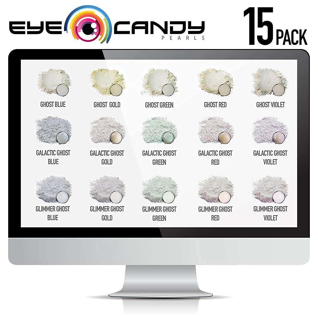 Eye Candy Premium Mica Powder Pigment “Ghost Red” (25g) Multipurpose DIY Arts and Crafts Additive | Woodworking, Natural Bath Bombs, Resin, Paint, Epoxy, Soap, Nail Polish, Lip Balm (Ghost Red, 25G)