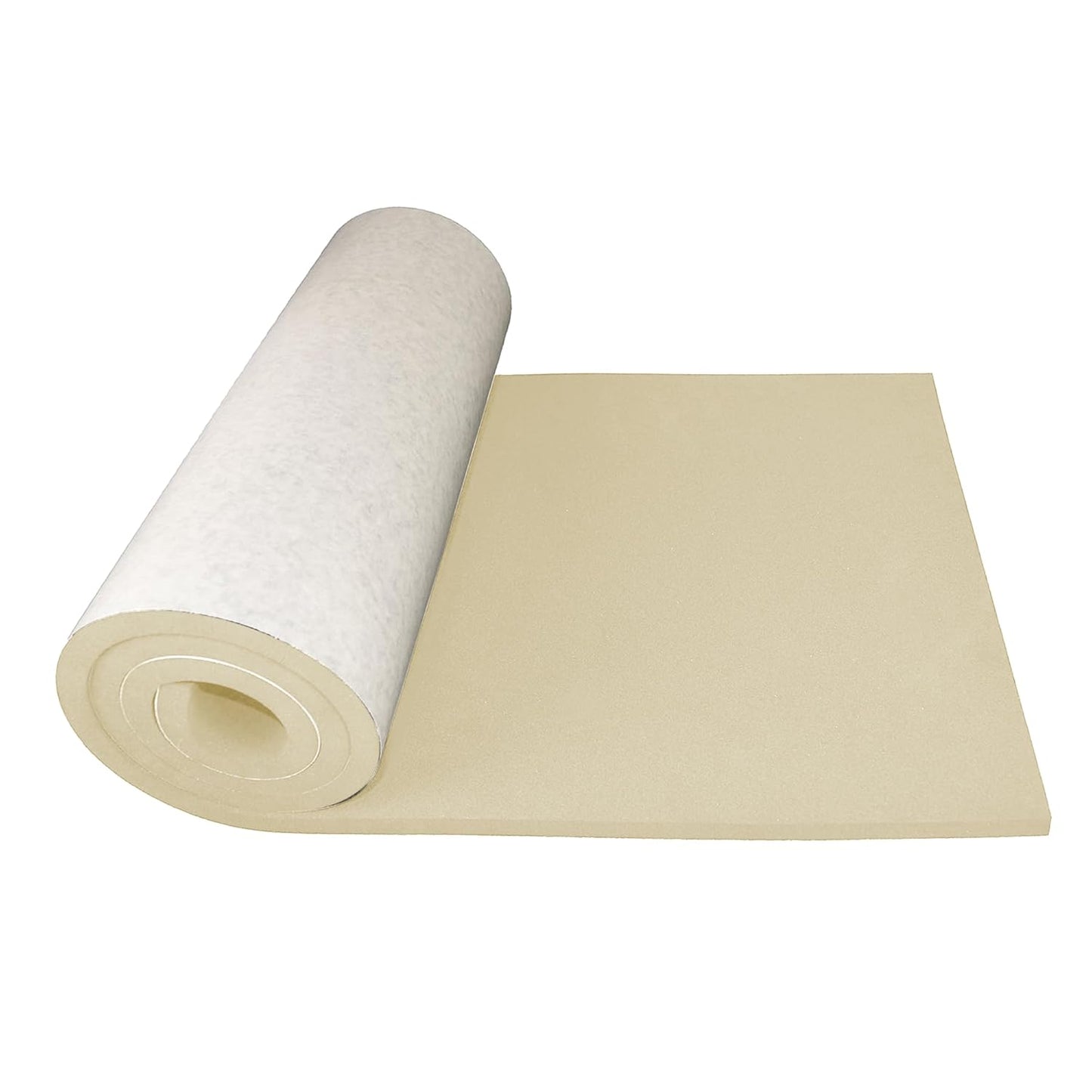 XCEL Marine Foam Roll with Self Adhesive - Beige 54" x 12" x 1/4" Closed Cell Foam Rubber Water Resistant Padding Sheet - Home, Marine, Garage, Auto Insulation & Cosplay (Beige, 54" x 12" x 1/4")