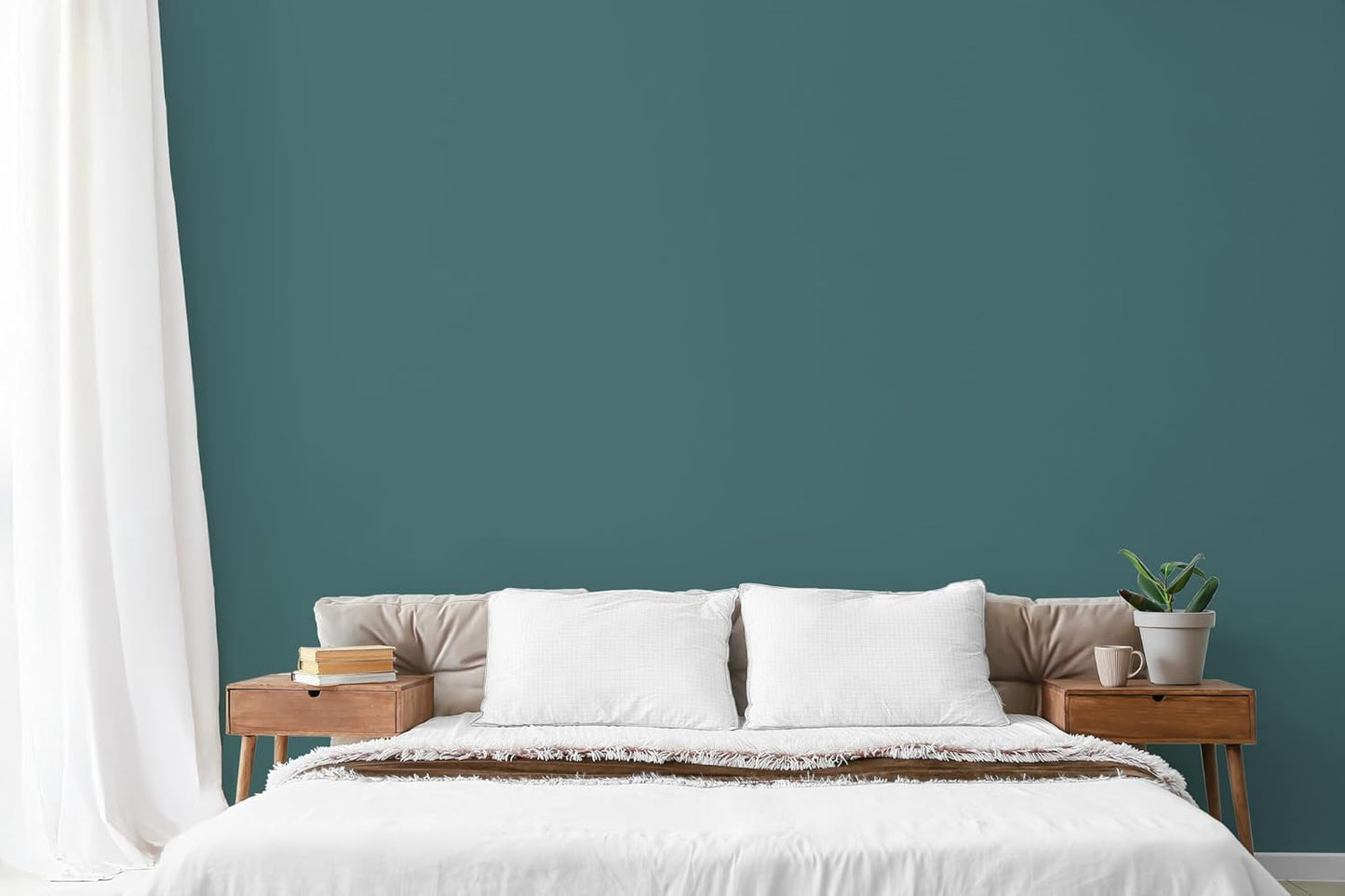 EVOLVE Paint & Primer: Environment-friendly, Low Sheen with One-coat Coverage for Interior & Exterior surfaces (Vine Green, 5-Gallon)