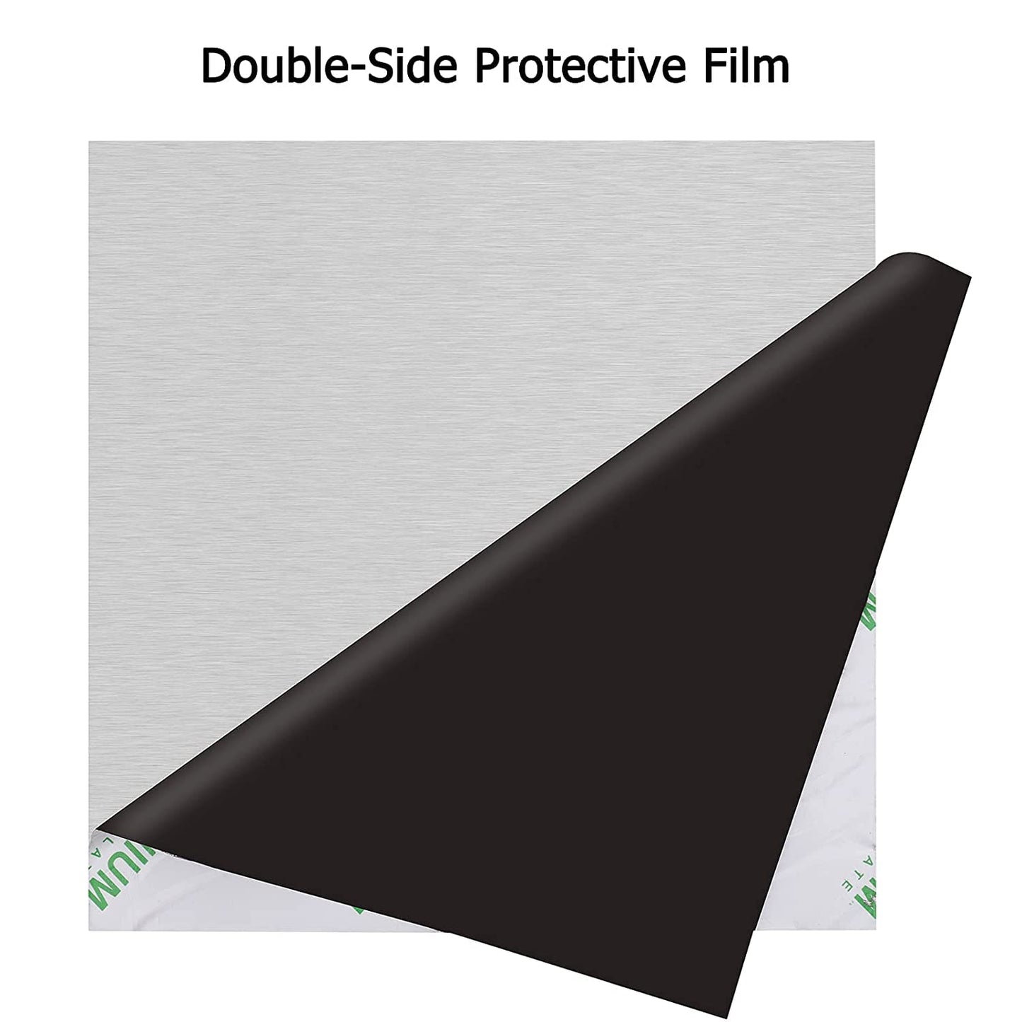 2Pack 6061 T651 Aluminum Sheet Metal 6 x 6 x 1/4 Inch Flat Plain Aluminum Plate Covered with Protective Film, Heat Treatable Rectangle 6MM Aluminum Metal Plate for Industrial, Crafting, DIY