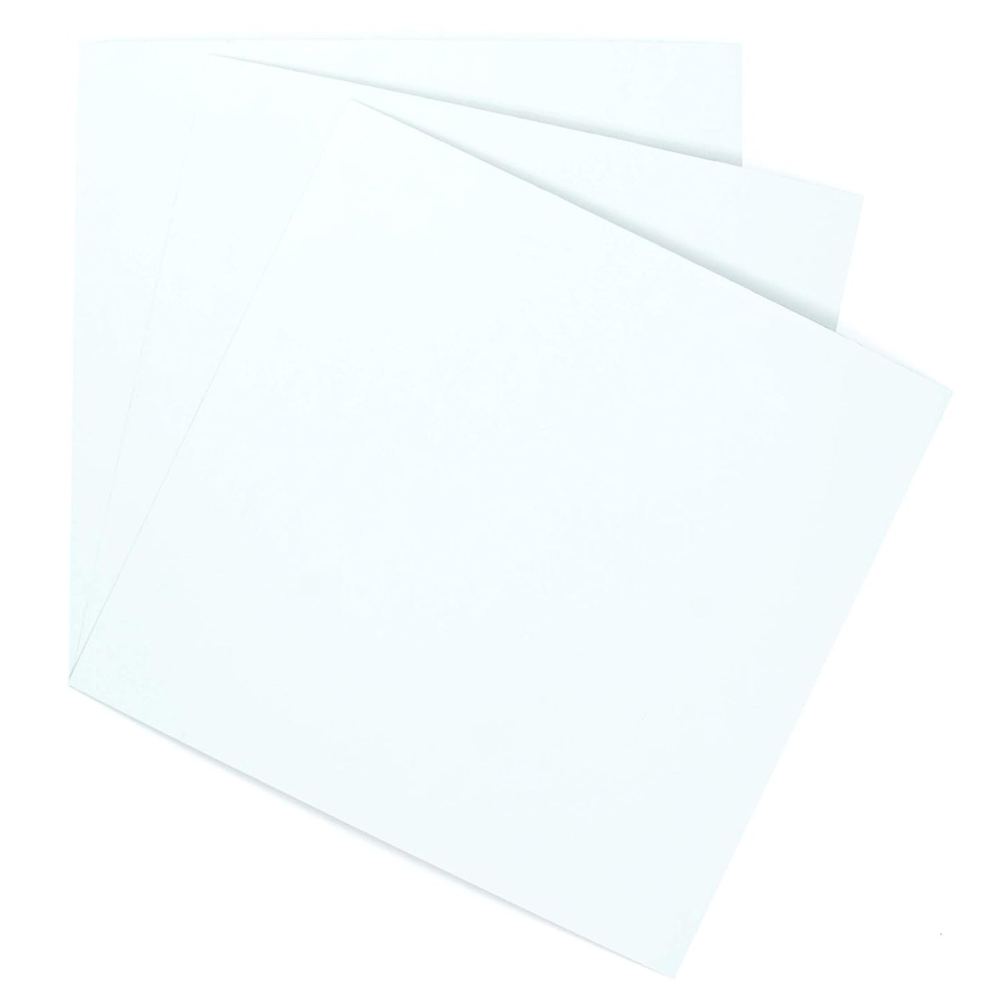 EAGLE 1: 12" x 12" 26 Gauge Sheet Metal Squares (3 Pack Per Order, Multiple Colors) Great for Arts, Crafts, DIY Home or Work Projects (12" X 12", White)