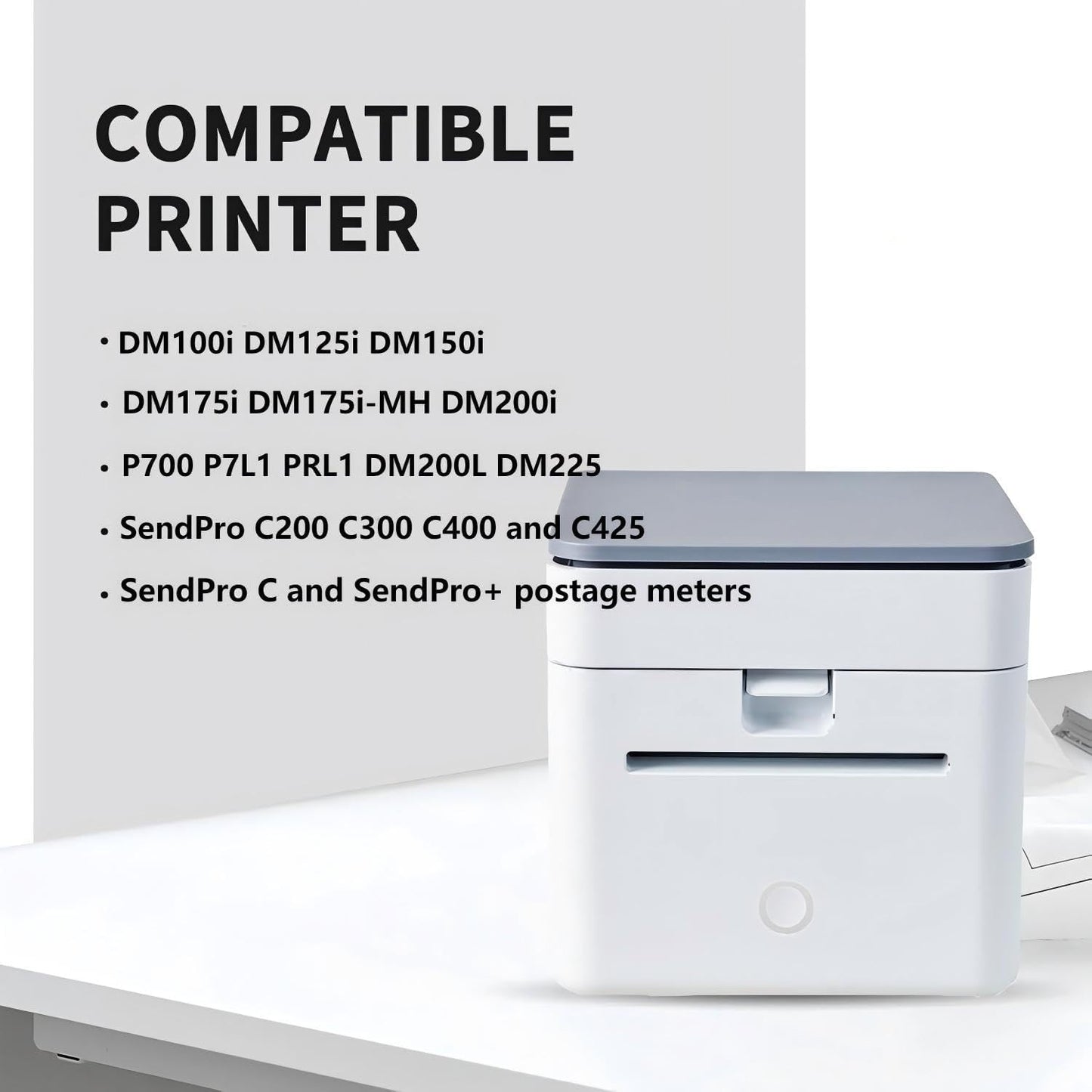 LCL Compatible Ink Cartridge Replacement for Pitney Bowes 793-5 DM100i DM125i DM150i DM175i DM175i-MH DM200i P700 P7L1 PRL1 DM200L DM225 SendPro C200 SendPro C300 SendPro C400 SendPro (3-Pack Red)
