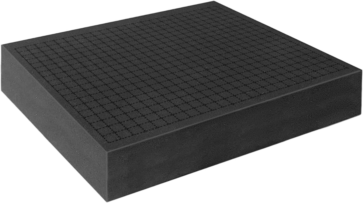 Pick and Pluck Foam Sheets, 1Pcs 16 x 12 x 3 Inch Pick Apart Foam Insert for Camera Storage, Crafts, Tool Box, Storage Drawer