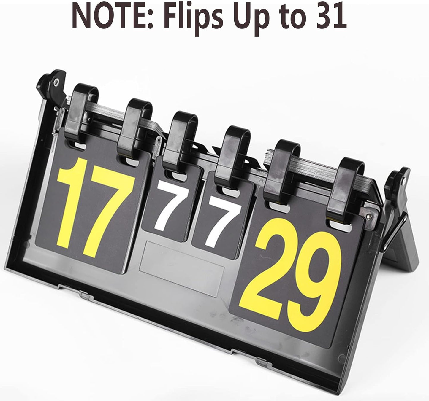 Portable Digital Scoreboard, Ping Pong Score Keeper Scoreboard for Tennis Soccer Football Sports, Sports Supplies Score Board for Games, Best Coaches Gifts Idea for Men, Boys