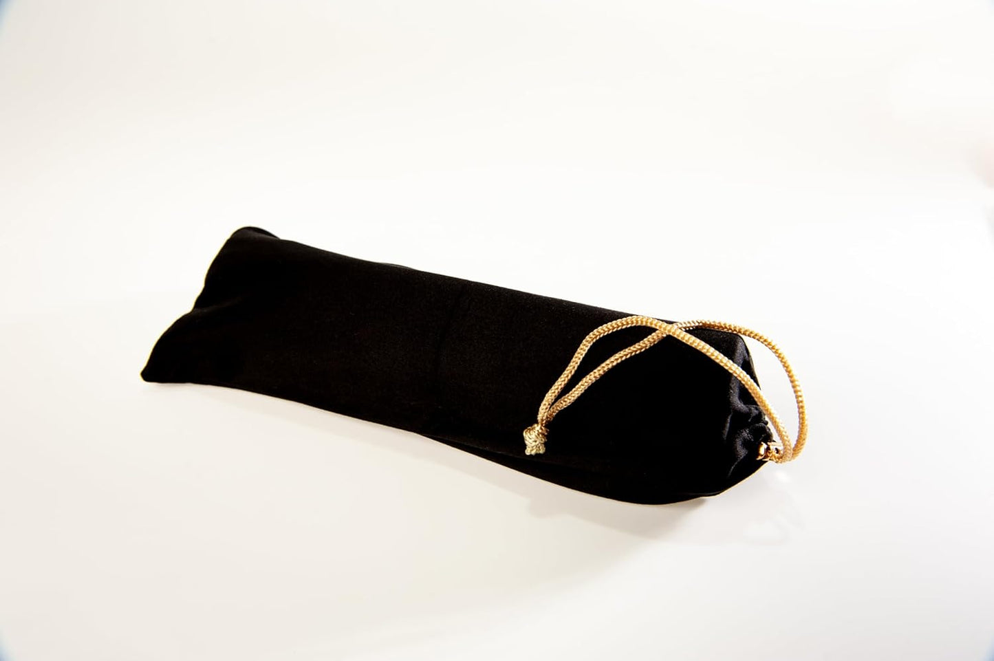 Valante Set of Microfiber Drawstring Storage Bags for Intimate Products (Large Black Set)