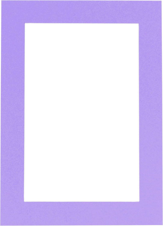 11x14 Mat for 8.5x11 Photo - Precut Light Purple Picture Matboard for Frames Measuring 11 x 14 Inches - Bevel Cut Matte to Display Art Measuring 8.5 x 11 Inches - Acid Free ONE MAT