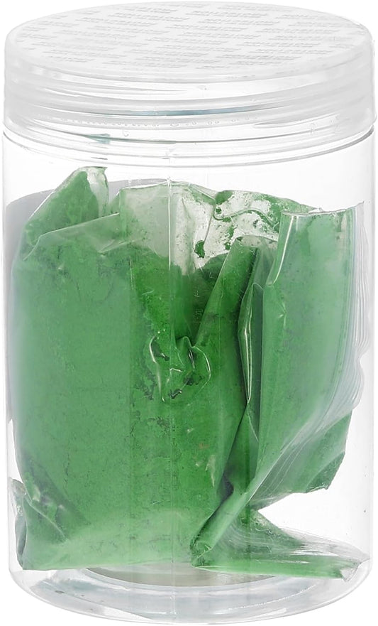 HARFINGTON Iron Oxide Powder Concrete Pigment 700 Mesh 3.5oz (100g) Iron Oxide Grout Pigment for Pastel Tile Paint Concrete Cement, Emerald Green