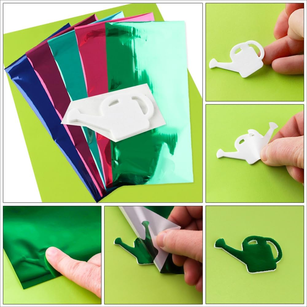 Scrapbook Adhesives by 3L Transfer FOIL SHEETS METALLIC, Mixed