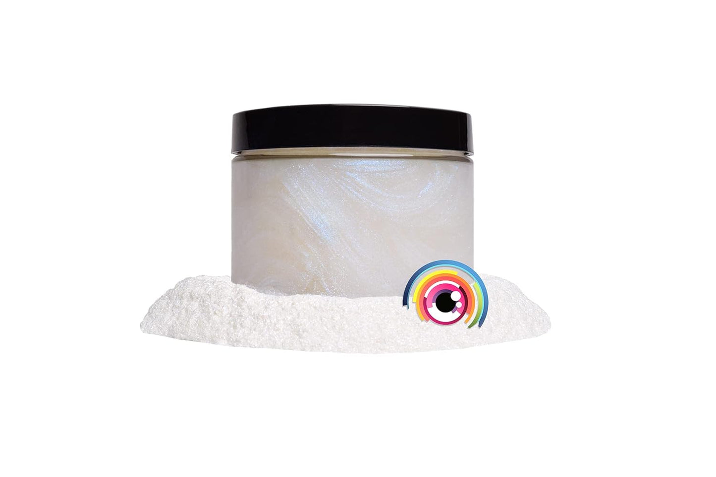 Eye Candy Pigments Premium Ghost Mica Powder - Glimmer Ghost Blue (50gr) - for Epoxy, Resin, Soap, Paint, Woodworking, Acrylic Pouring, Bath Bombs, Fishing Lures - DIY Arts and Crafts Additive