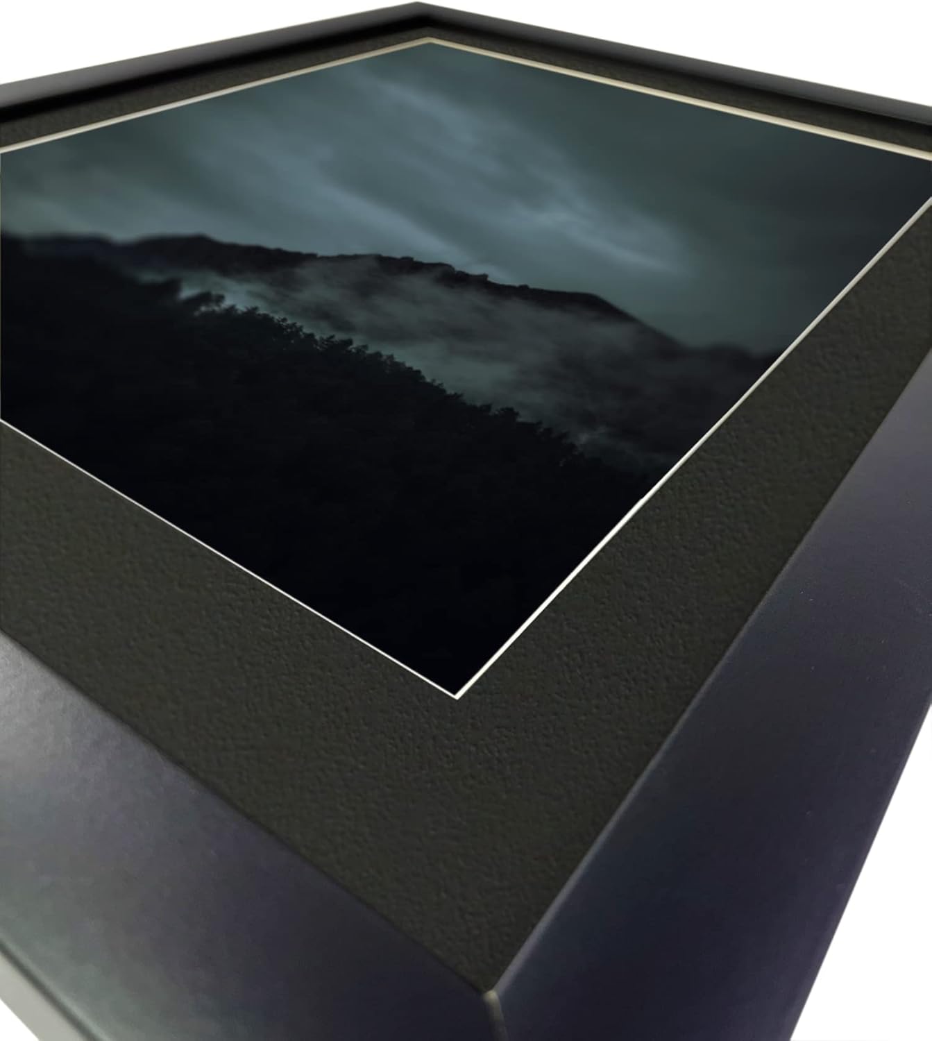 Craig Frames B572 Pre-cut Mat Board for 20x27 Print, 24x30, Pebble Black