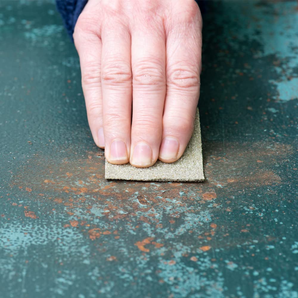 Fandeli | Multi-Purpose Sandpaper | 100 Grit | 75 Sheets of 9'' x 11'' | Ideal for Sanding Metal, Untreated Wood and Painted Surfaces | Sandpaper Sheets.