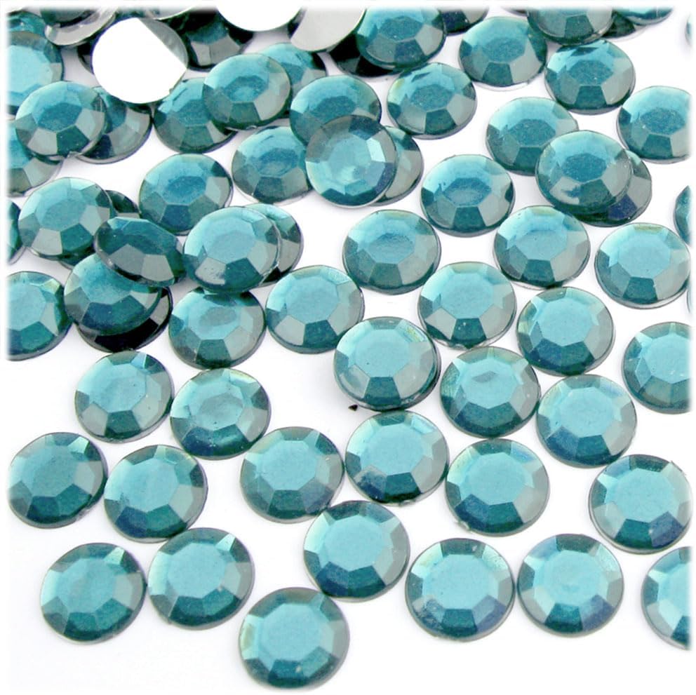 The Crafts Outlet 144pc Rhinestones Round 10mm - Multi Assortment