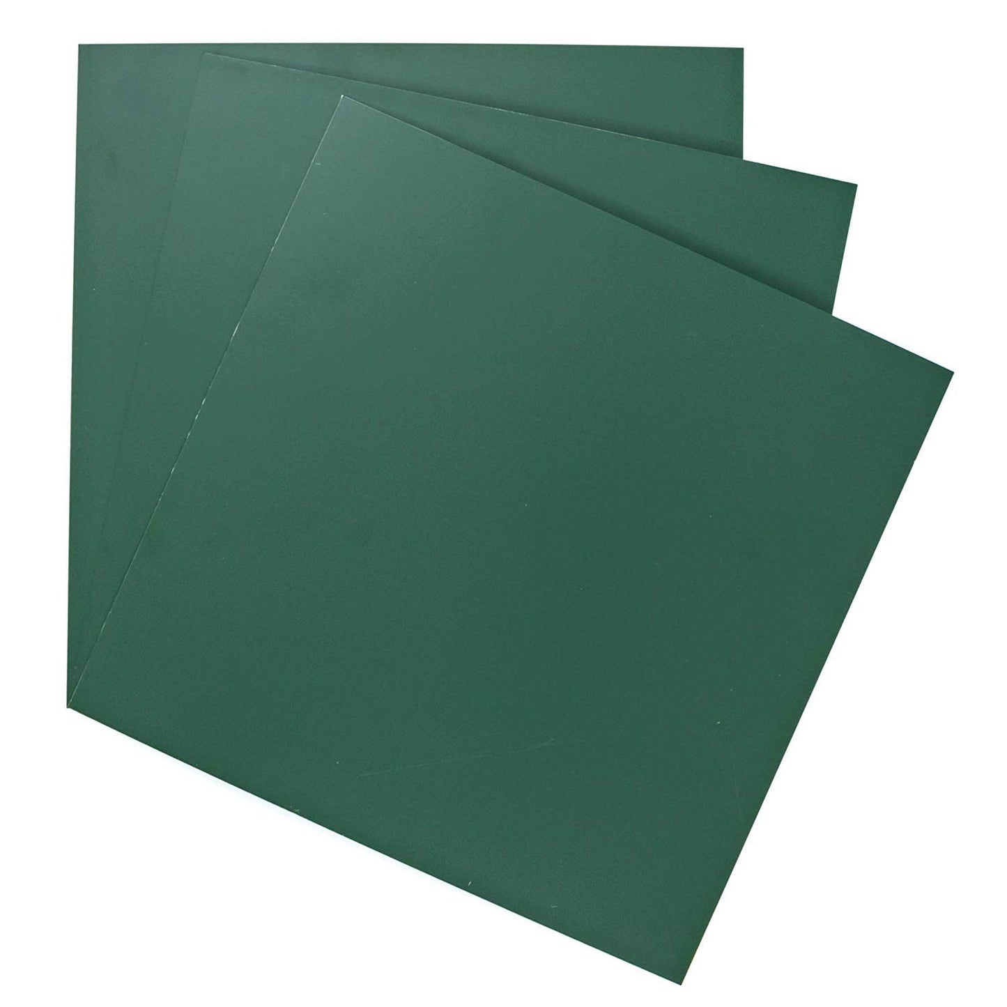 EAGLE 1: 12" x 12" 26 Gauge Sheet Metal Squares (3 Pack Per Order, Multiple Colors) Great for Arts, Crafts, DIY Home or Work Projects (18" X 18", Green)