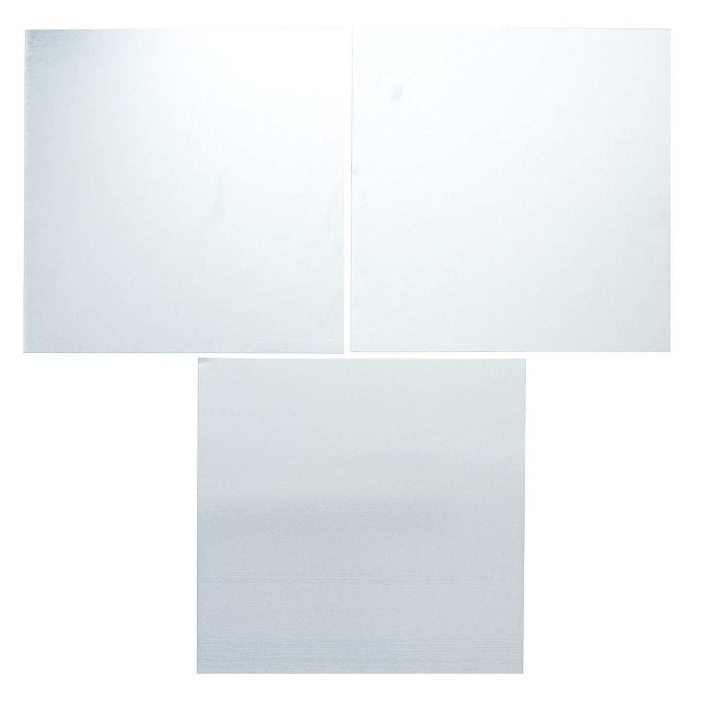 EAGLE 1: 12" x 12" 26 Gauge Sheet Metal Squares (3 Pack Per Order, Multiple Colors) Great for Arts, Crafts, DIY Home or Work Projects (6" X 6", Galvanized)