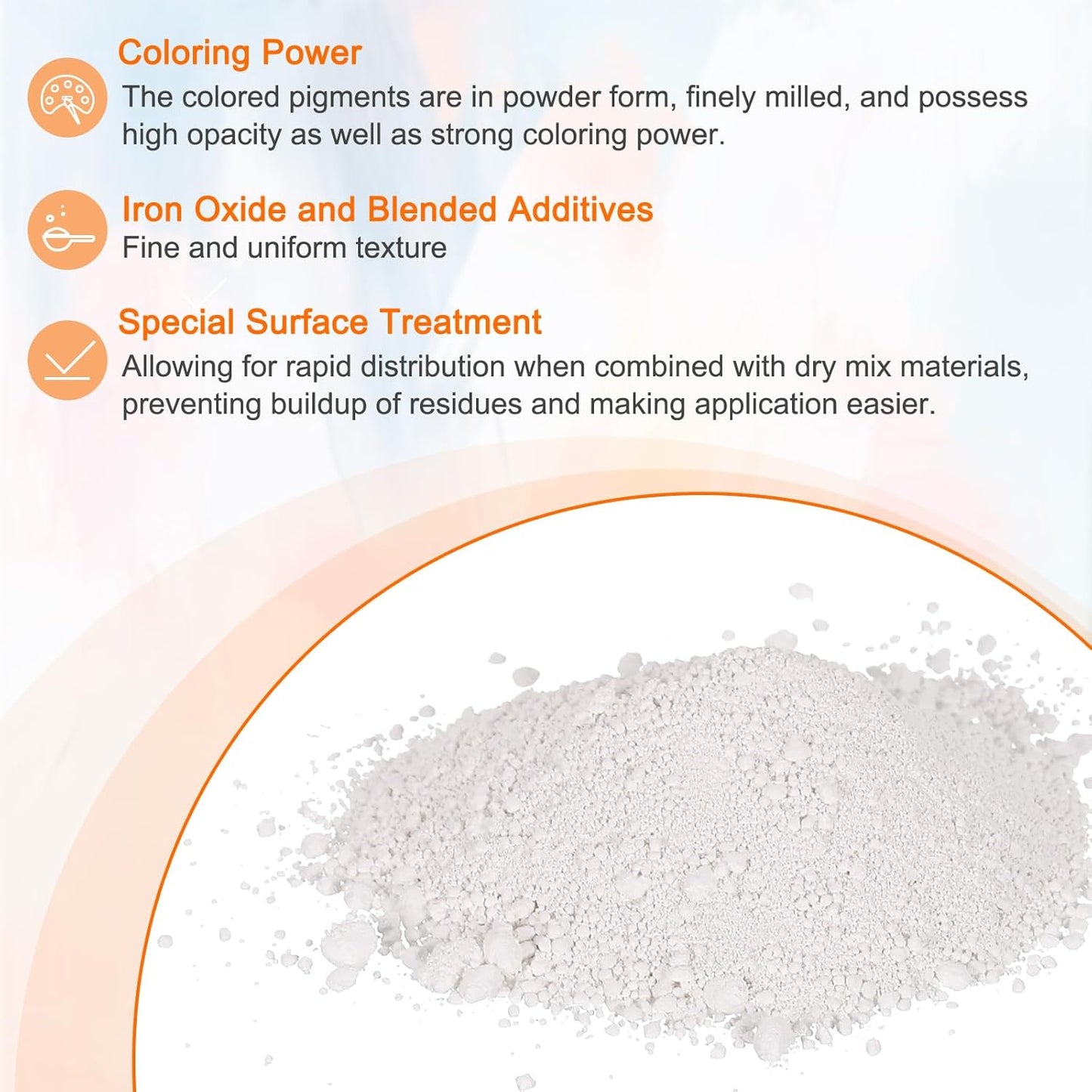HARFINGTON Iron Oxide Powder Concrete Pigment 325 Mesh 3.5oz (100g) Iron Oxide Grout Pigment for Pastel Tile Paint Concrete Cement, Magenta