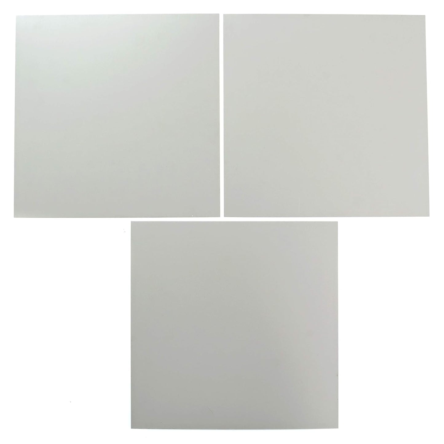 EAGLE 1: 12" x 12" 26 Gauge Sheet Metal Squares (3 Pack Per Order, Multiple Colors) Great for Arts, Crafts, DIY Home or Work Projects (12" X 12", Ash Grey)