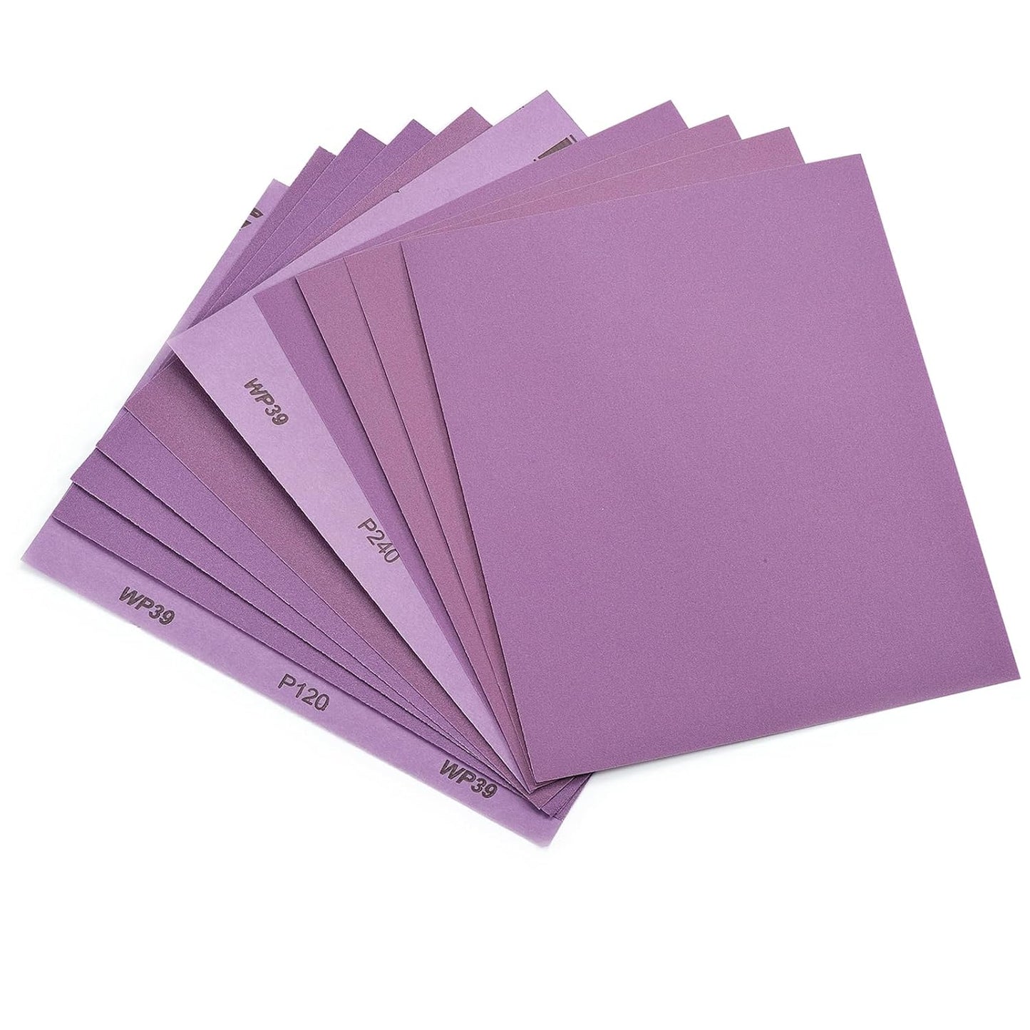 Sand Paper, Sandpaper 15Pack, Wet Dry Sandpaper Sheets, Sandpaper Assortment 80/120/240 Grit for Wood Furniture Finishing, Metal Sanding, Automotive Polishing, 9 X 11 Inch
