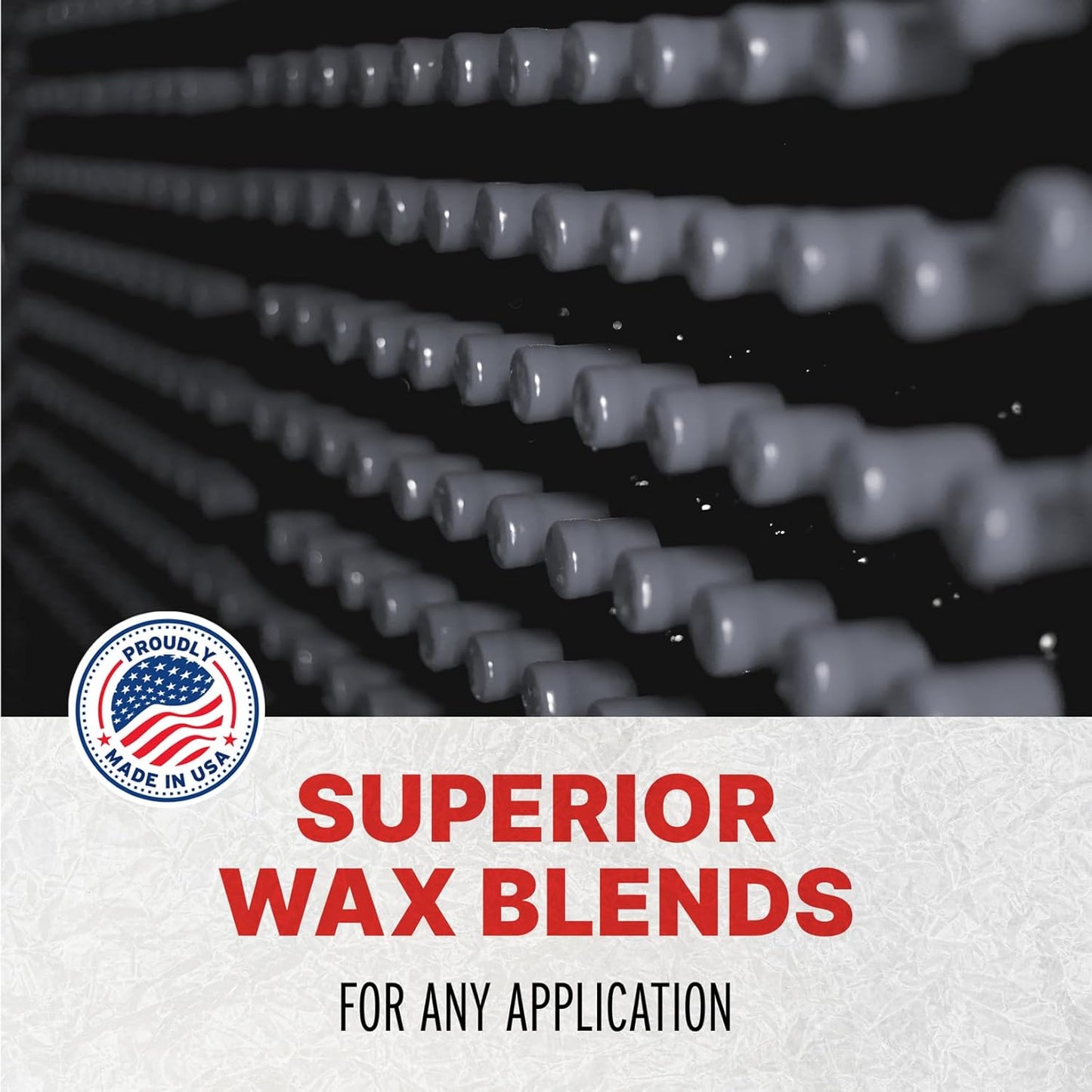 Blended Waxes, Inc. Bottle Sealing Wax, Pastille Wax Seal Beads For Wine, Beer, and Liquor Bottle Sealing, Seals Between 25-30 Bottles, 1 lb, Aluminum
