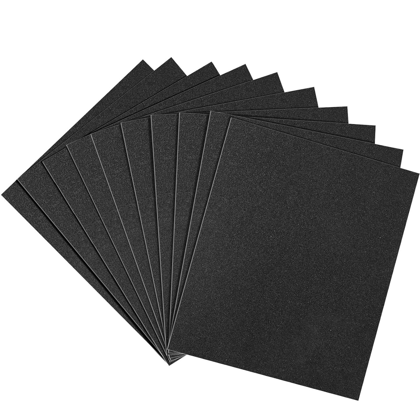 150 Grit Sandpaper, 9 x 11 Inch Wet Dry Sand Paper Hand Abrasive Sanding Sheets for Wood Metal Automotive Sanding and Polishing, Coarse - 10 Sheets
