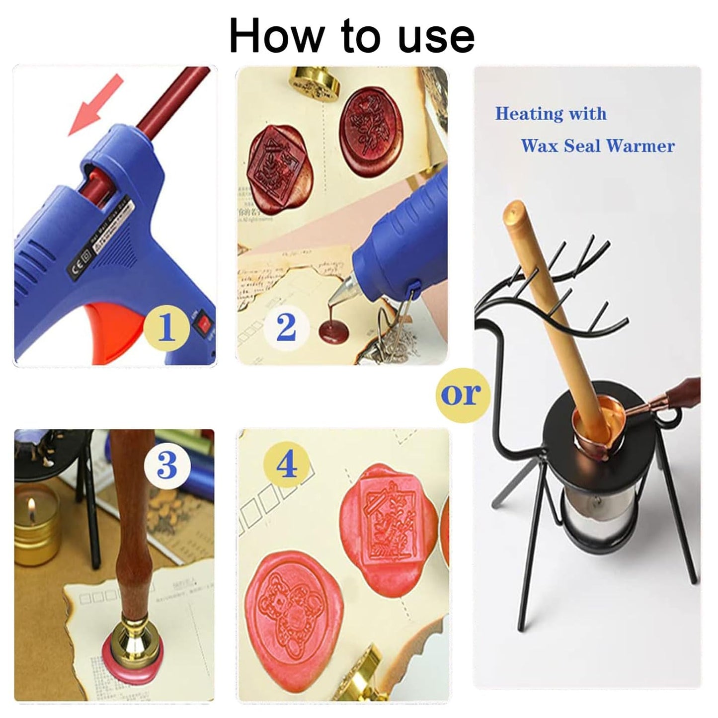 20PCS Mini Glue Gun Wax Seal Sticks for Wax Seal Stamp, Sealing Wax Sticks for Wedding Invitations, Cards, Envelopes (Pine Green)