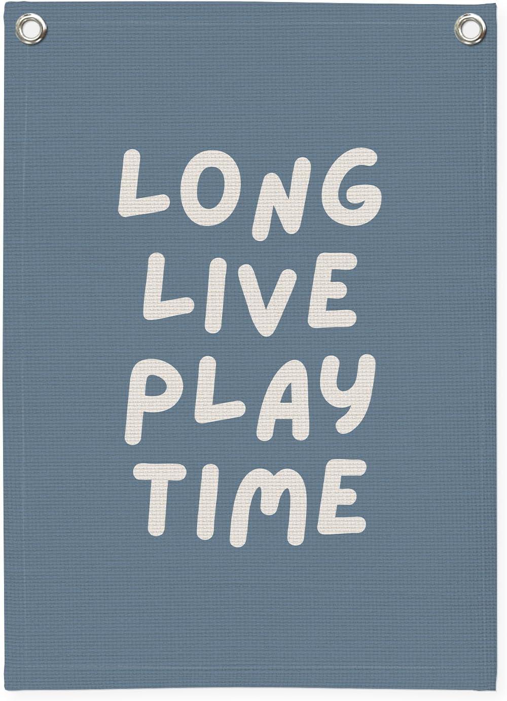 Playroom Wall Decor,Navy Blue Play Room Canvas Banner,Kids Boy Decor Hanging Banner for Nursery,Toddler,Playroom18x25 Inch