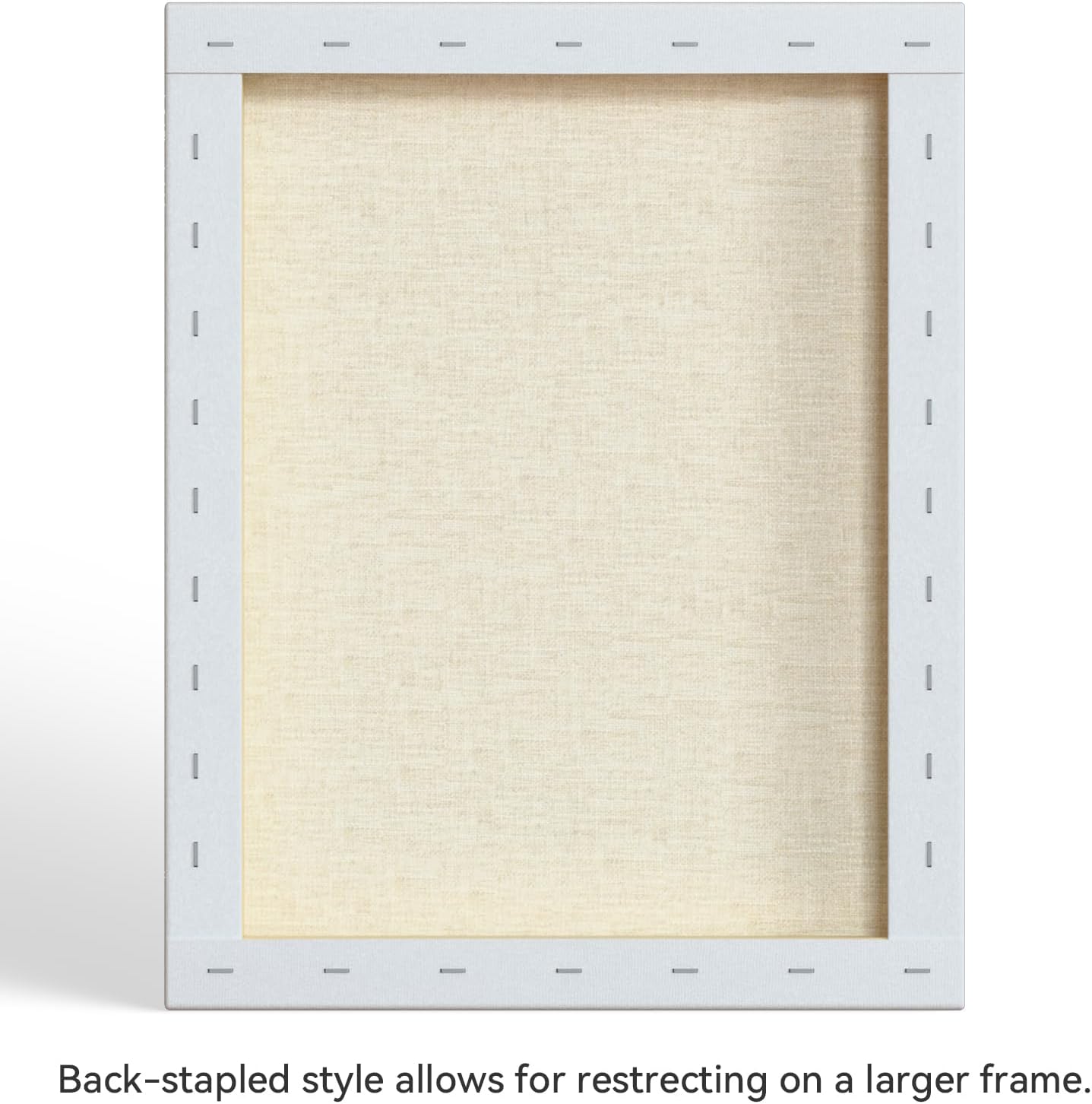 PHOENIX 16x20 Inch 6 Pack Artist Canvas - Large Stretched Canvases for Painting - 3/4 Inch Profile, 100% Cotton 11 Oz. Gesso Primed White Blank Professional Canvas Oil & Acrylic Paints