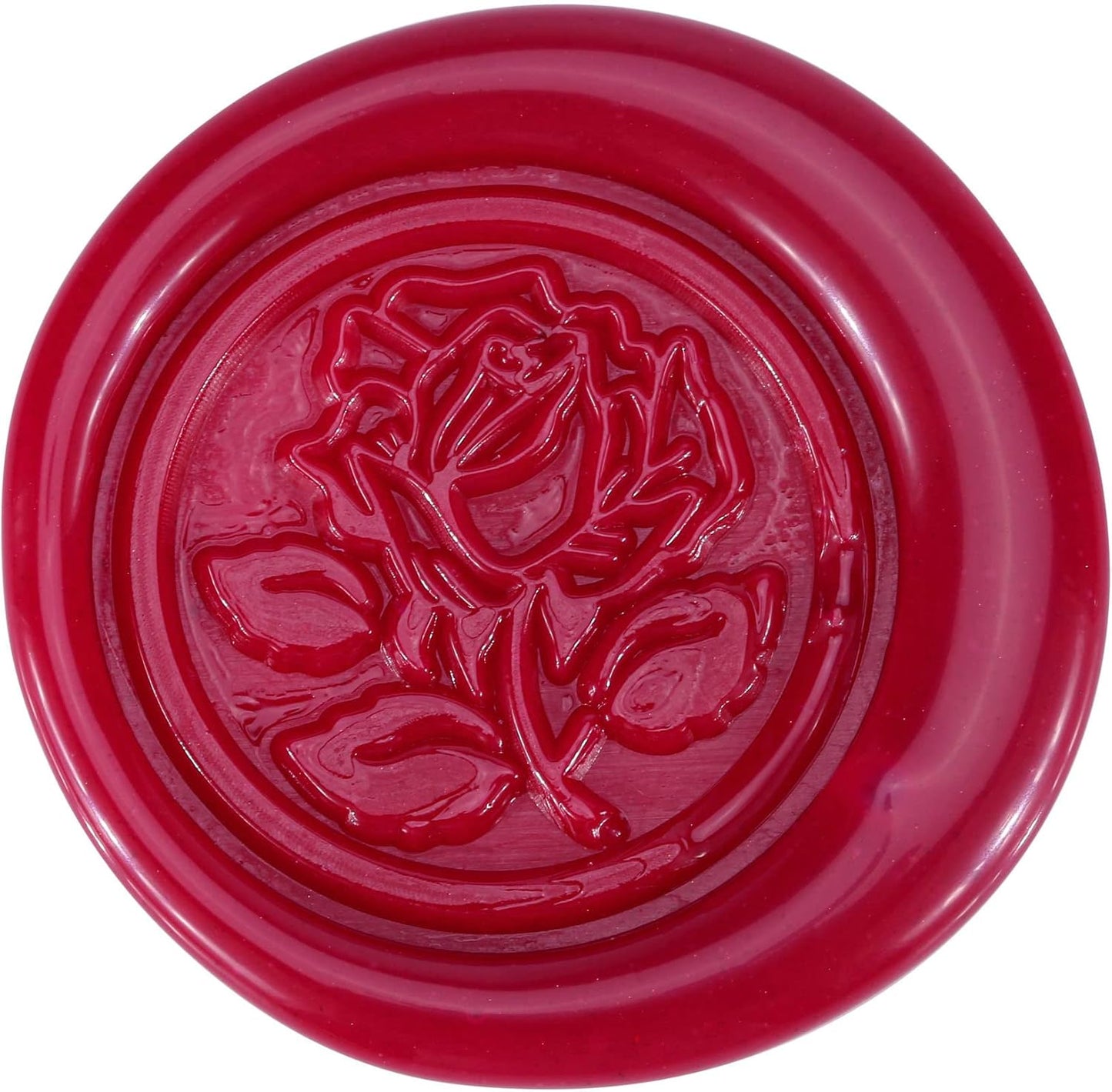 Yoption 12Pcs Red Sealing Wax Sticks with Wicks for Wax Seal Stamp, Wedding Invitations, Gift Packaging, Christmas
