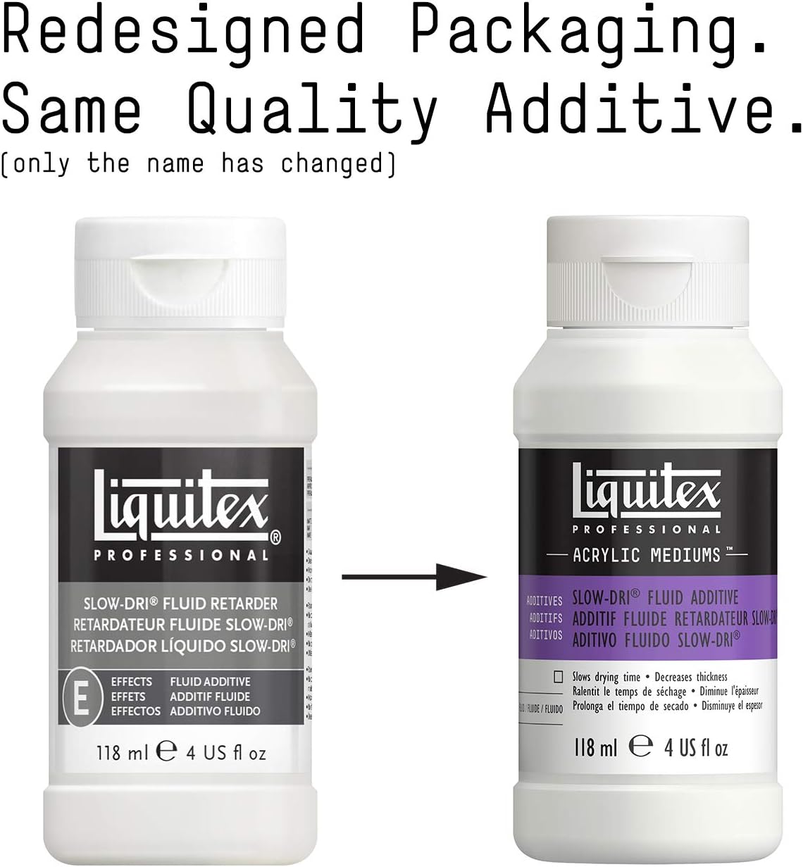 Liquitex Professional Effects Medium, 118ml (4-oz), Slow-Dri Fluid Retarder