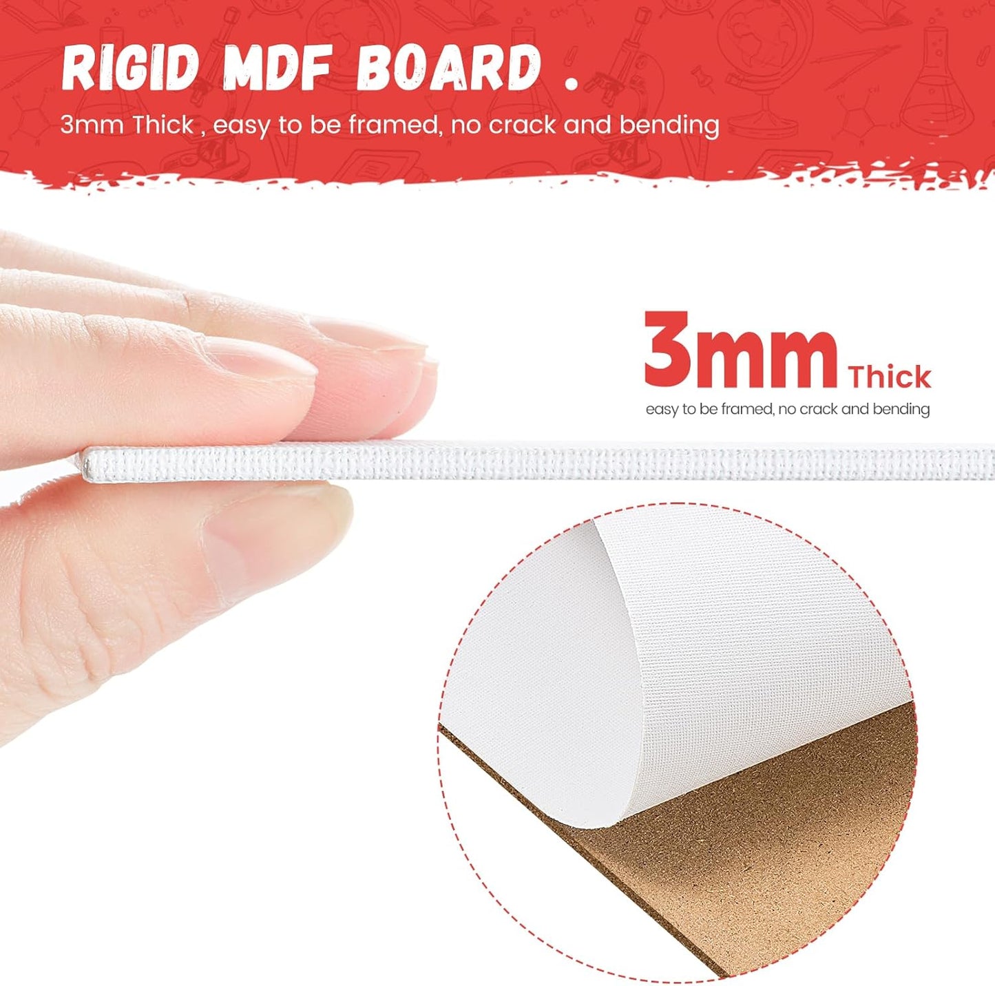 Simetufy 30 Pack Canvas Boards for Painting 11 x 14 inch, Blank Canvas Panels- Gesso Primed Acid-Free 100% Cotton for Acrylics Oil Watercolor Tempera Paints
