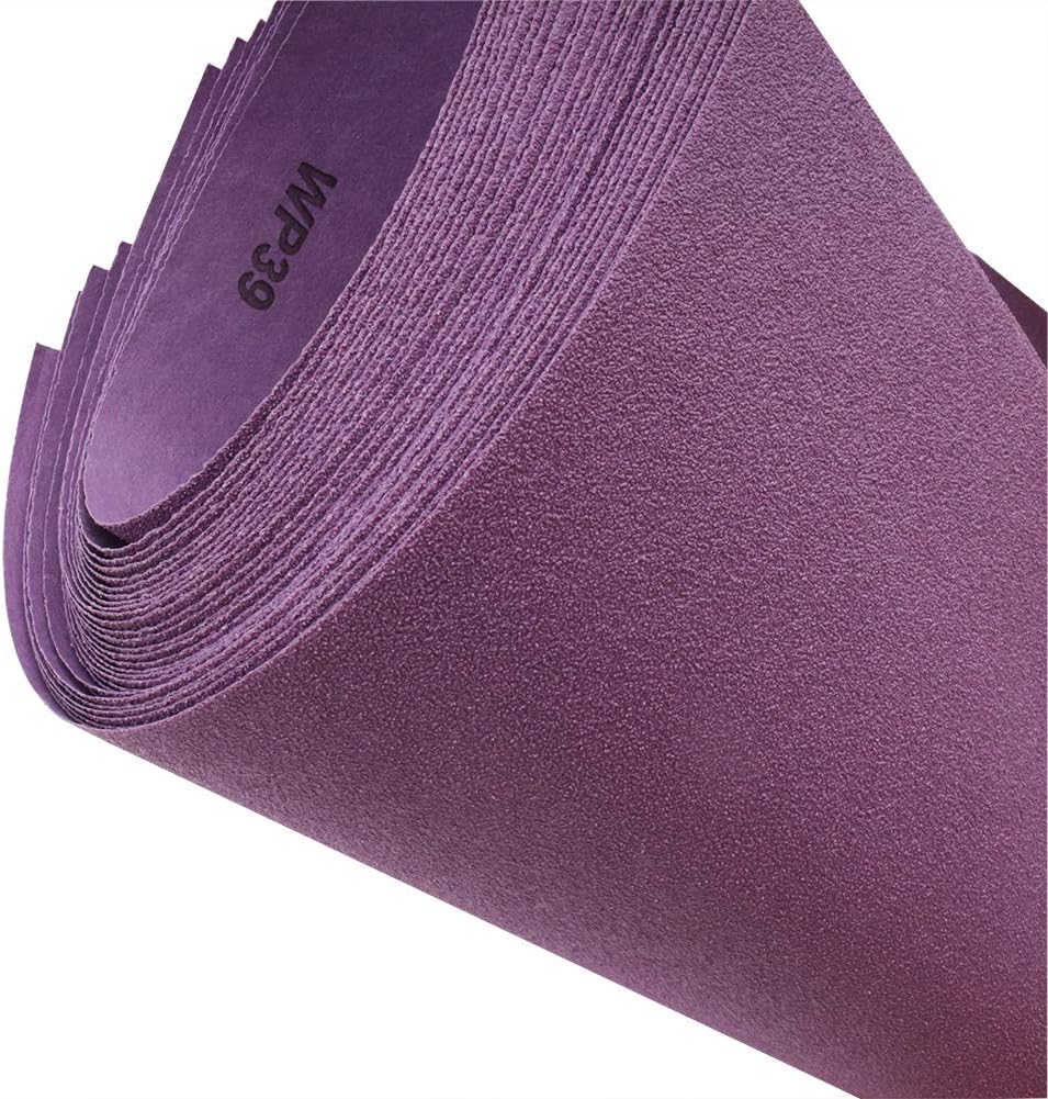 MAXMAN 180 Grit Sandpaper 20 PCS, Wet Dry Sandpaper Sheets 9 x 11 Inch, Sand Paper for Wood Furniture, White Fused Alumina Abrasive Sanding Paper for Metal, Drywall, Automotive Polishing, Purple