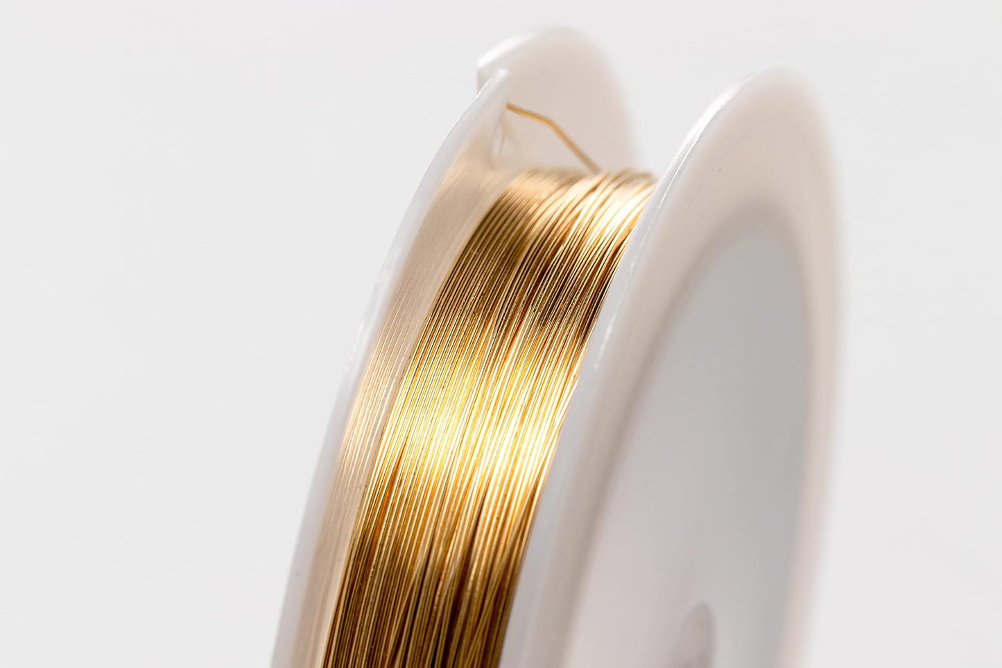21 Gauge, Jeweler's Brass Wire, Red Brass, Round Dead Soft CDA #230 Alloy Jewelry Grade - 25FT by CRAFT WIRE