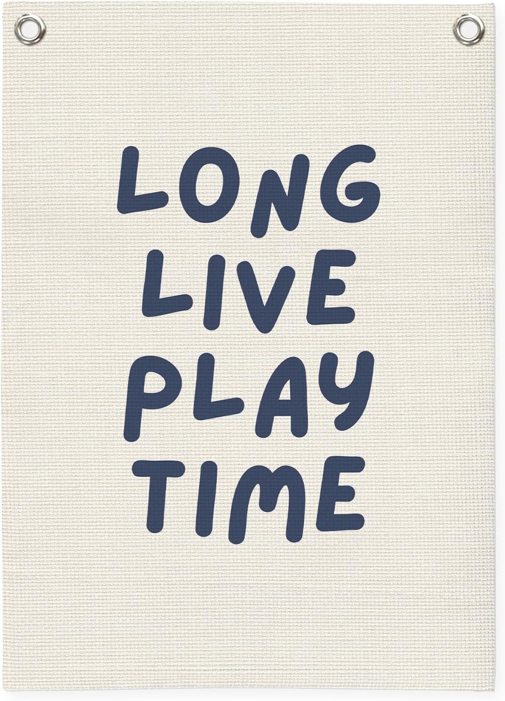 Play Room Wall Decor,Long Live Boyhood Linen Canvas Banner,Playroom Decor Wall Hanging Banner Flag Decor for Toddler Boy Kids Room Nursery Playroom Bedroom 18x25 Inch