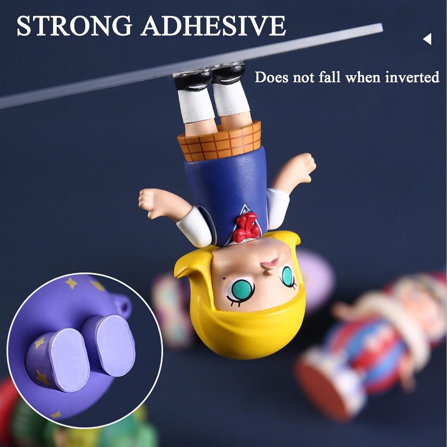 Adhesive Stick dots Two-Sided Sided Mounting Putty Stick Tack for Wall Hanging Crafts Balloons Festival Party Decorations,Clean Removable(0.31"*0.51"-700)