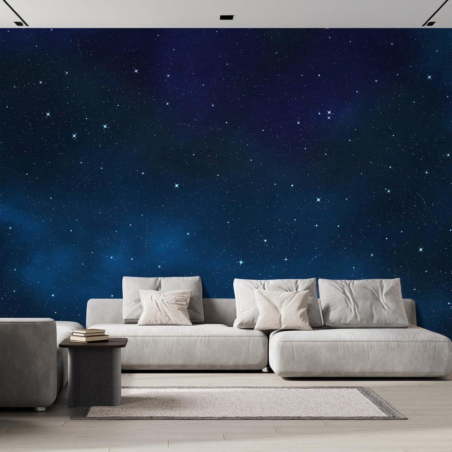 wall26 Large Wall Mural Beautiful Scenery of The Starry Night Self-Adhesive Vinyl Wallpaper Removable Wall Sticker - 96x144 inches