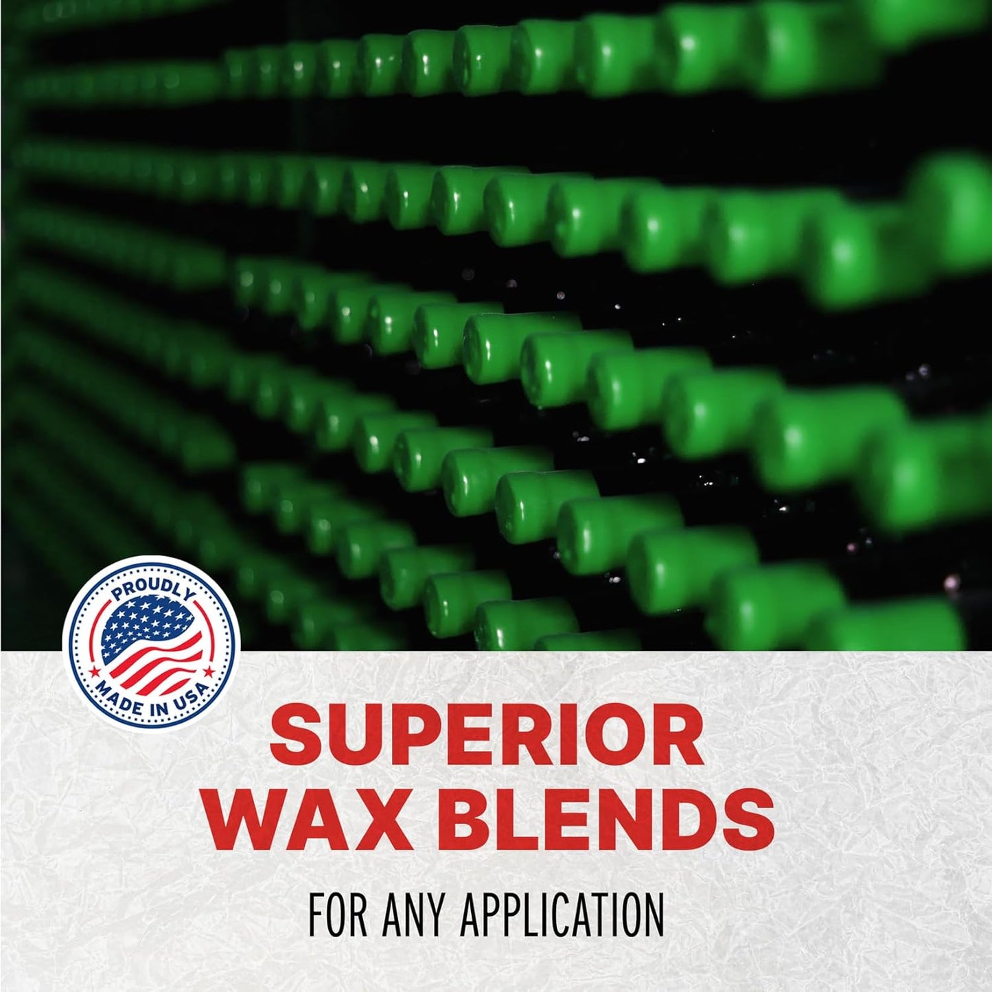 Blended Waxes, Inc. Bottle Sealing Wax, Pastille Wax Seal Beads For Wine, Beer, and Liquor Bottle Sealing, Seals Between 25-30 Bottles, 1 lb, Emerald Green