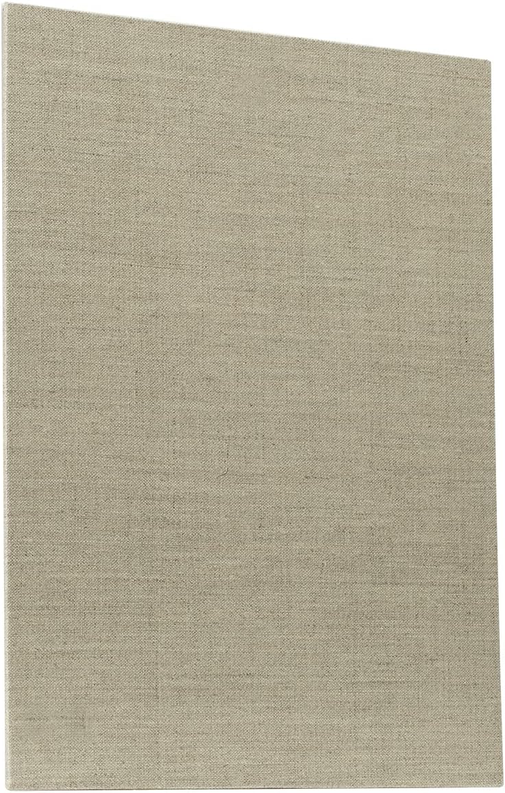 Senso Clear Primed Linen Panels - 4x6-3 Pack of Panels for Painting Oils, Acrylics, Pastels and More