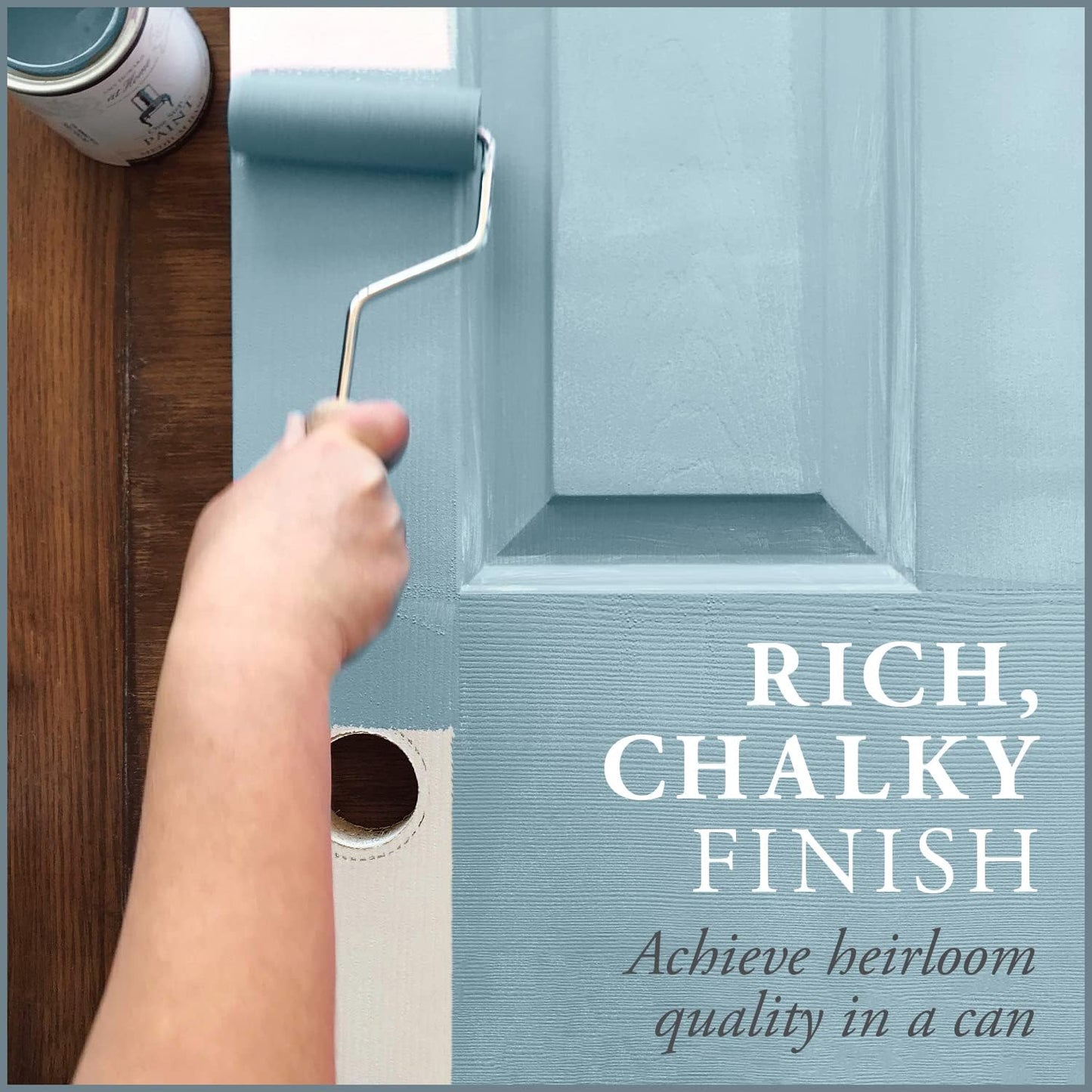AMY HOWARD AT HOME Chalk-Based One Step Paint for Furniture, Cabinetry, Decor, Finish, and More | No Stripping, Sanding, or Priming | Ultra-Light Base | 16 Ounce | Credenza