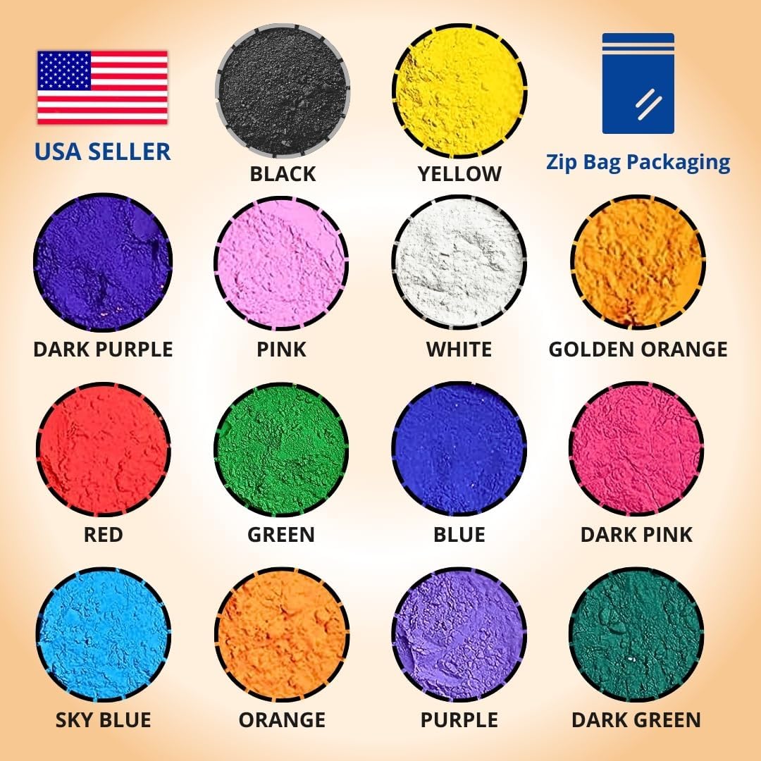 2.2lb/1kg blue Holi color powder rangoli non toxic bulk organic washable natural gender reveal decorations colour war kids dog animal summer camps festivals gift run gulal