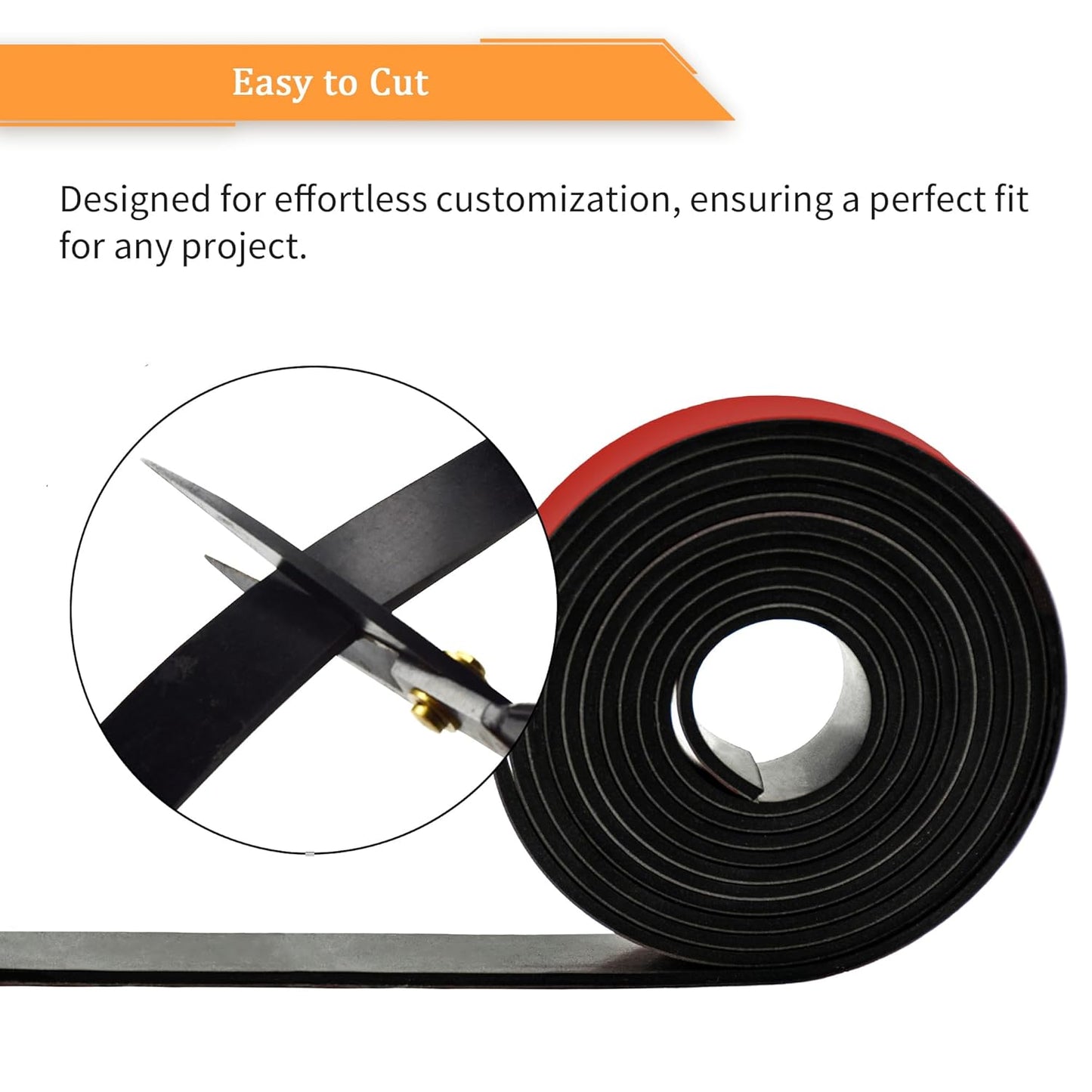 DOBTIM Solid Neoprene Rubber Strips with Adhesive Backing 1/16 (.062)" Thick x 4" Wide x 10' Long, Self Adhesive Rubber Sheets, Rolls & Strips for DIY Gaskets Crafts Pads Seals Warehouse Flooring