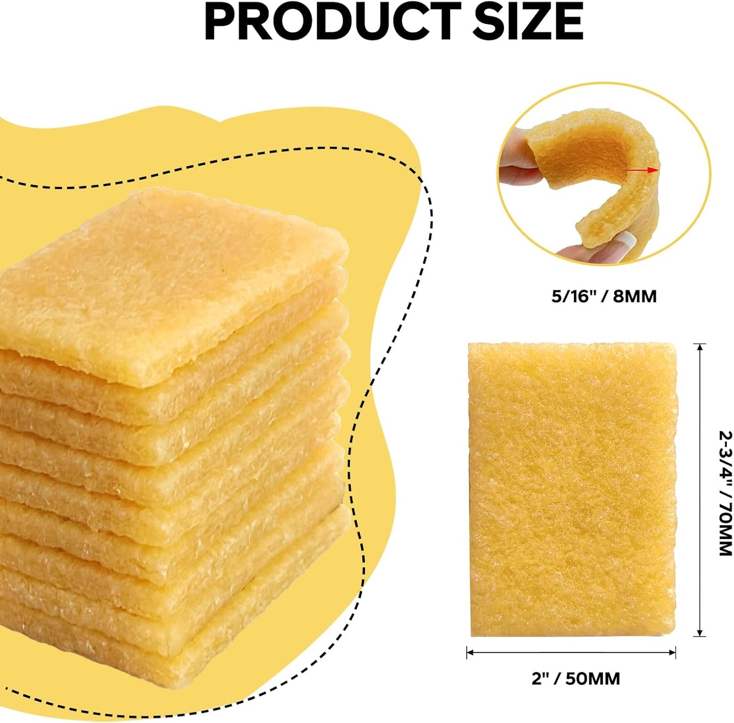 12pcs Natural Rubber Erasers Glue and Residue Eraser, Rubber Cement Pick up Erasers Adhesive Eraser Glue Remover Tool for Paper Plastic Craft